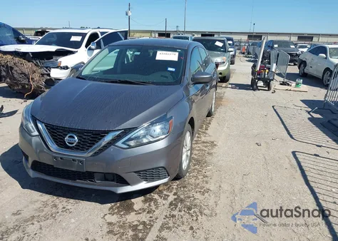 2018 Nissan Sentra Sv из США, поврежденный, VIN 3N1AB7AP8JL633601